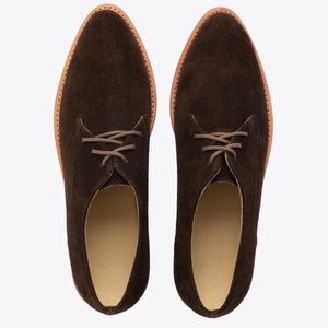 Suede James Oxford from Nisolo